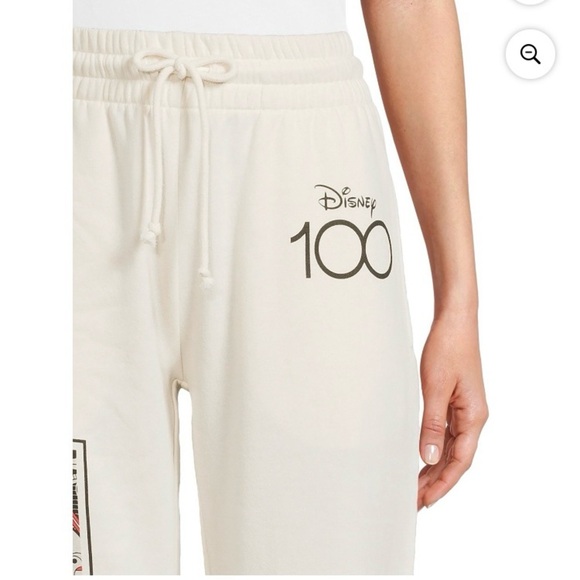 Disney Juniors' 100 Years Celebration Graphic Jogger Pants‎ Size 15/17 - Picture 2 of 9